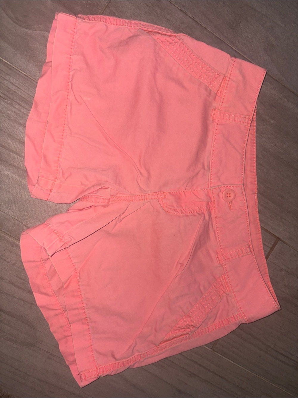Maurices Coral Pink Casual Stretch Shorts